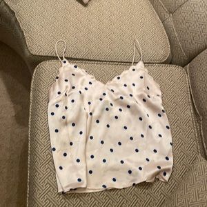 LAST HOURS OR WILL BE DONATED!

Satin cami top